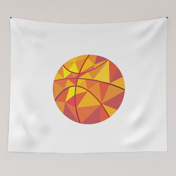Item preview, Basketball Ball Low Polygon designed and sold by patrimonio.