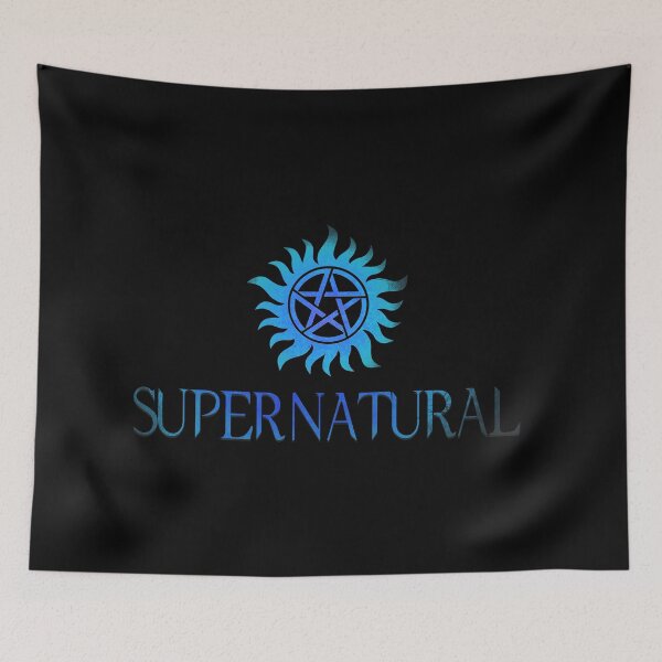 Item preview, Supernatural logo in BLUE designed and sold by stormthief19.