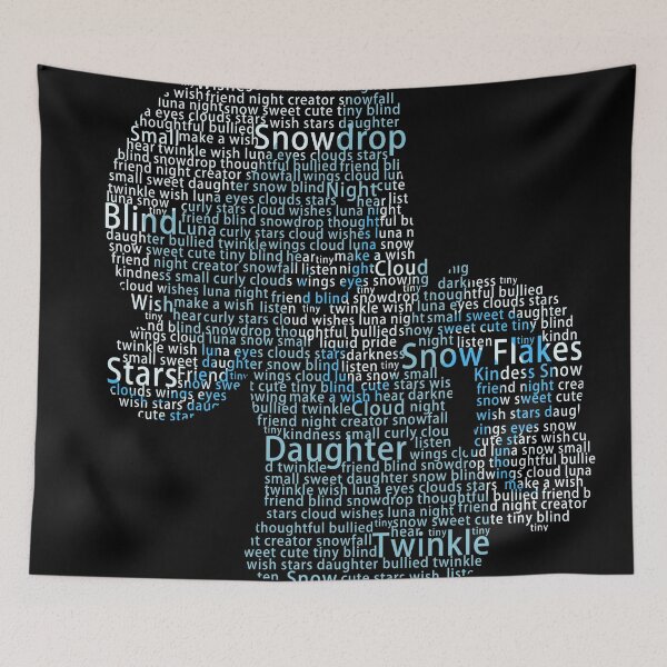 Item preview, My Little Pony - Snowdrop Typography designed and sold by SSXVegeta.