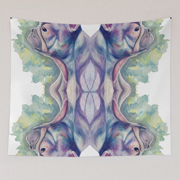 Item preview, Frenchie Profile designed and sold by Caitlin Dahlstrom.