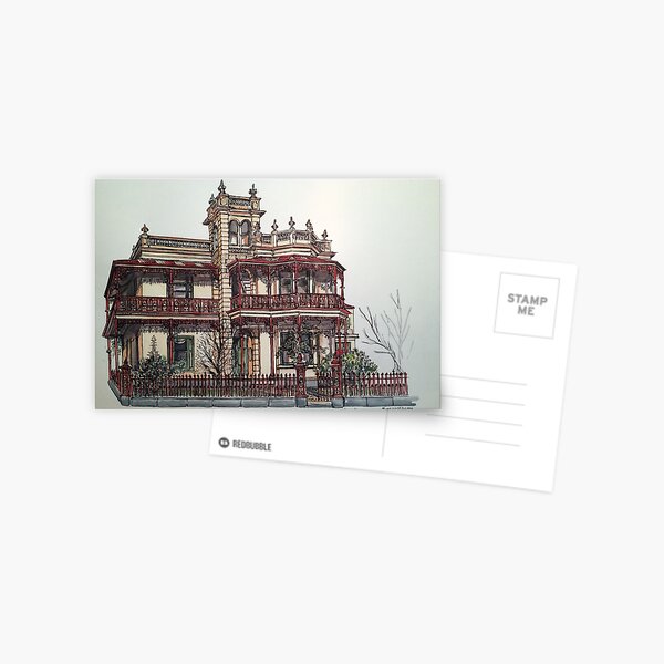 Item preview, Phryne Fisher's house 'Wardlow'©.  designed and sold by Elizabeth Moore Golding.