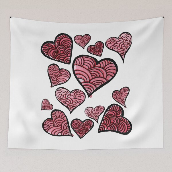 Item preview, Love hearts for Valentine's Day  designed and sold by FrictionMaxxing.