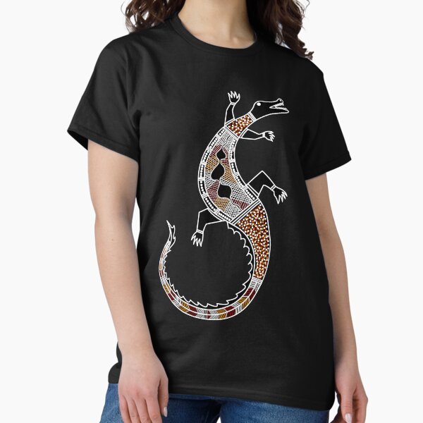 Item preview, Authentic Aboriginal Art - Crocodile Authentic Designs designed and sold by HogarthArts.