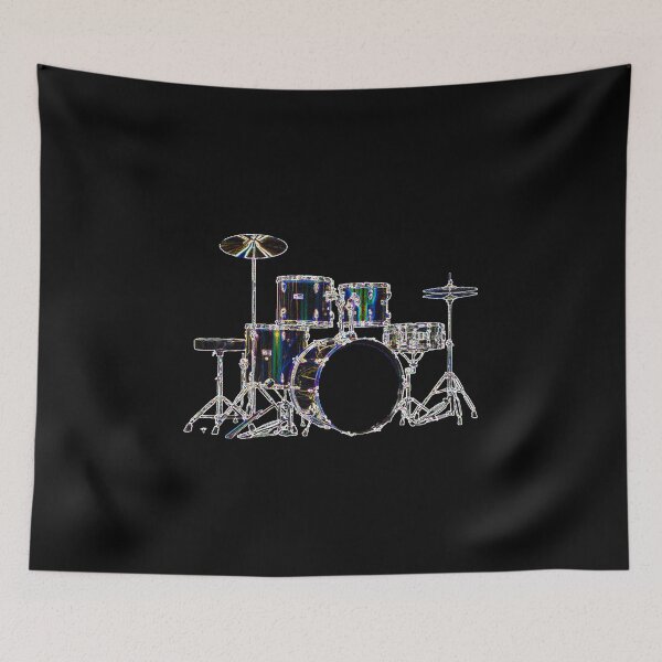 Item preview, Drum Set 2 Neon designed and sold by Epopp300.