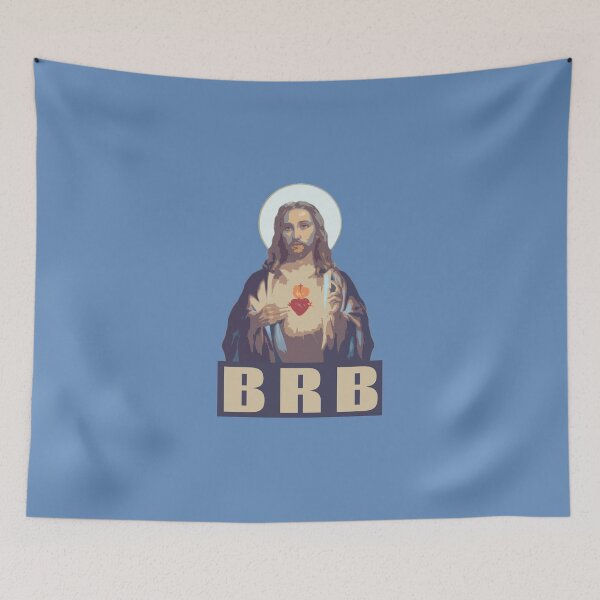Item preview, Jesus BRB designed and sold by Mobius Tees.
