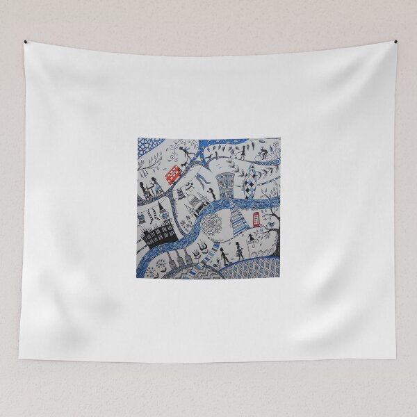 Item preview, Wandering in the City designed and sold by sanyijudit.