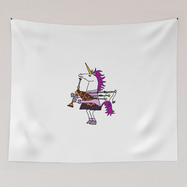 Item preview, Cool Funny Unicorn Playing the Bagpipes designed and sold by Nature's Fancy.