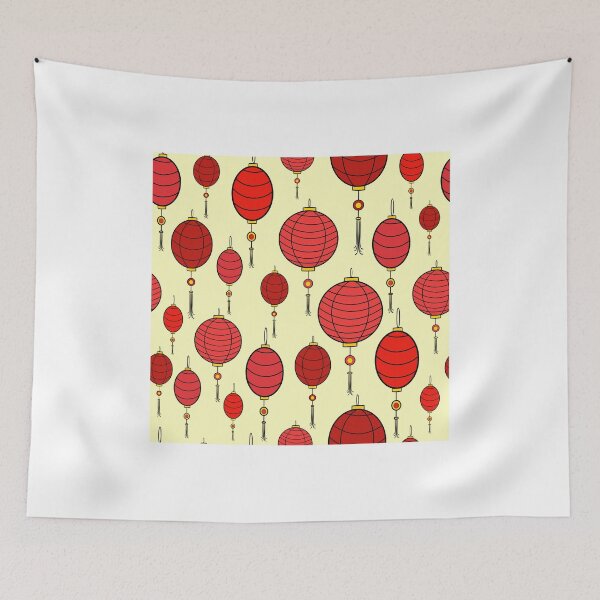 Item preview, Cute chinese red lanterns designed and sold by Wedphoto.