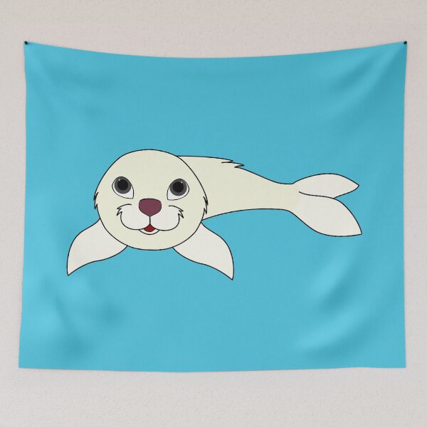 Item preview, White Baby Seal designed and sold by Grifynne.