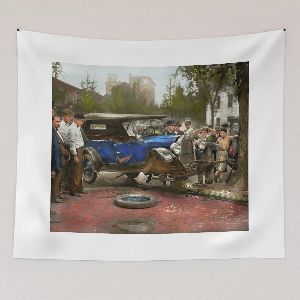 Item preview, Car Accident - It came out of nowhere 1926 designed and sold by Mike Savad Photography.