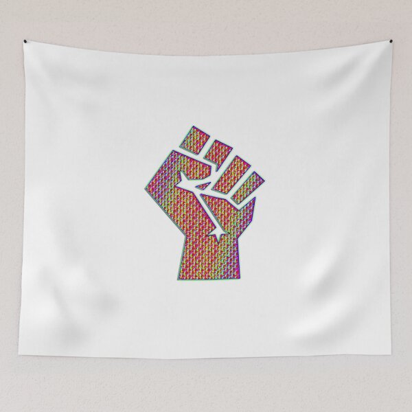 Item preview, Psychedelic fist designed and sold by Vinesh Chandrakant.