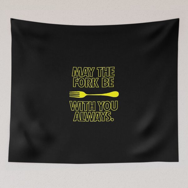 Item preview, MAY THE FORK BE WITH YOU ALWAYS. - Alternate designed and sold by cpinteractive.