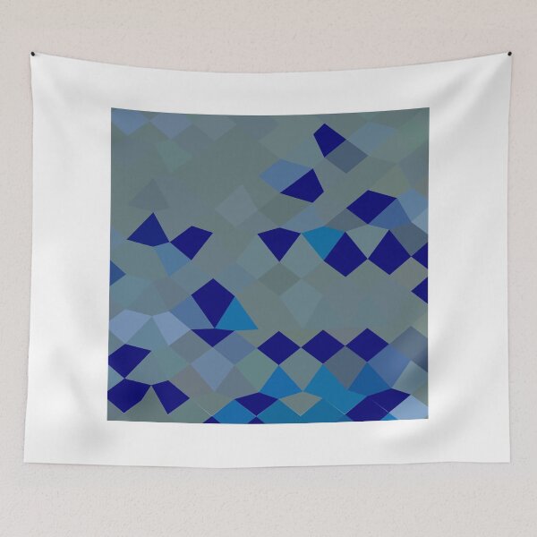 Item preview, Blue Pigment Abstract Low Polygon Background designed and sold by retrovectors.