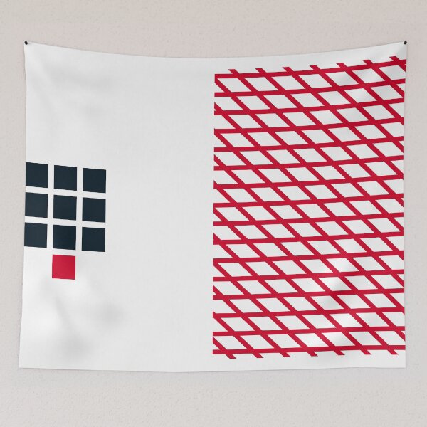 Item preview, Numbers WHITE+red-10 designed and sold by Hell-Prints.