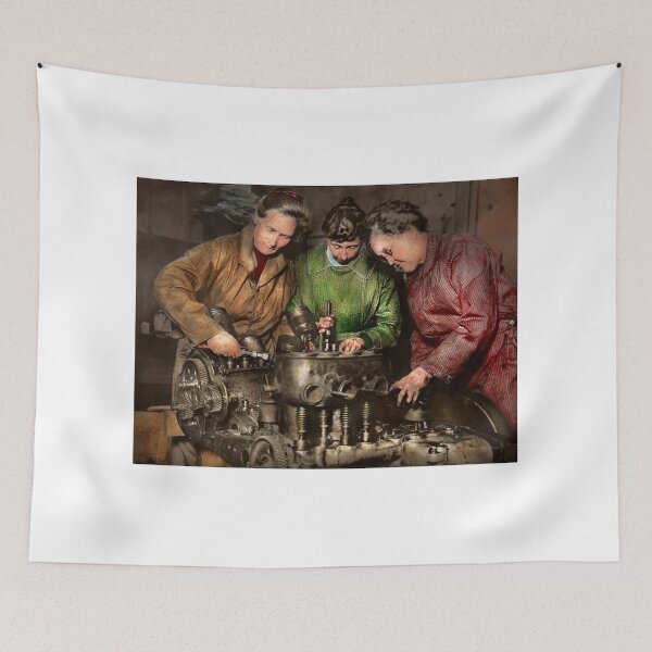 Item preview, Car Mechanic - In a mothers care 1900 designed and sold by Mike Savad Photography.