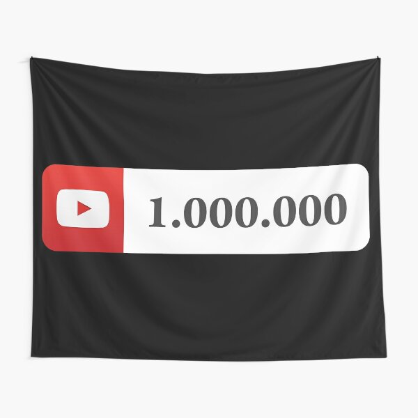 Subscribers Tapestries Redbubble - 1mil roblox subscribers exclusive baby dino hat