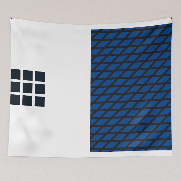 Artikelvorschau, Nummer BLAU + schwarz 9 entworfen und verkauft von Hell-Prints.