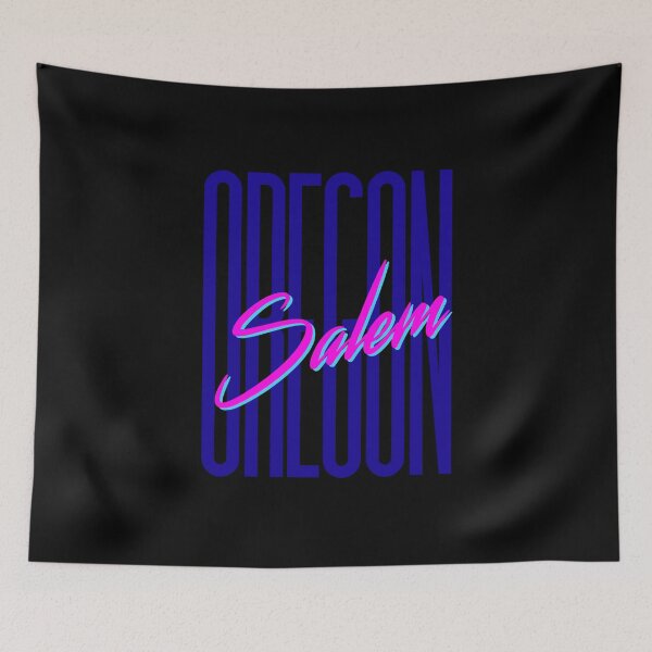 Item preview, Retro 80s Salem, Oregon designed and sold by CartoCreative.