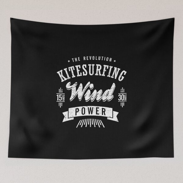Item preview, Kitesurfing Wind Power White Graphic designed and sold by cidolopez.