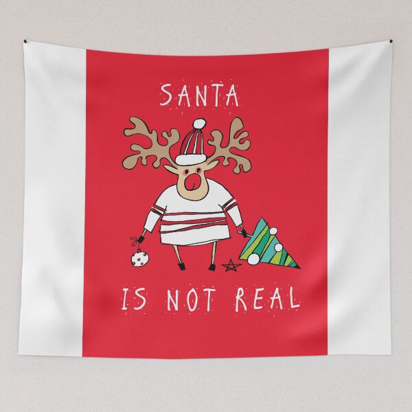 Item preview, Santa is not real designed and sold by Iva Art.