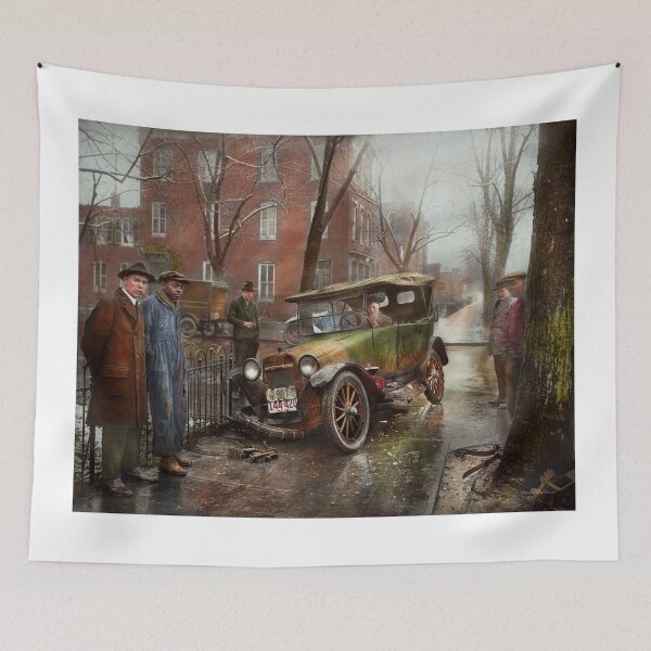 Item preview, Car Accident - Watch for ice 1921 designed and sold by Mike Savad Photography.