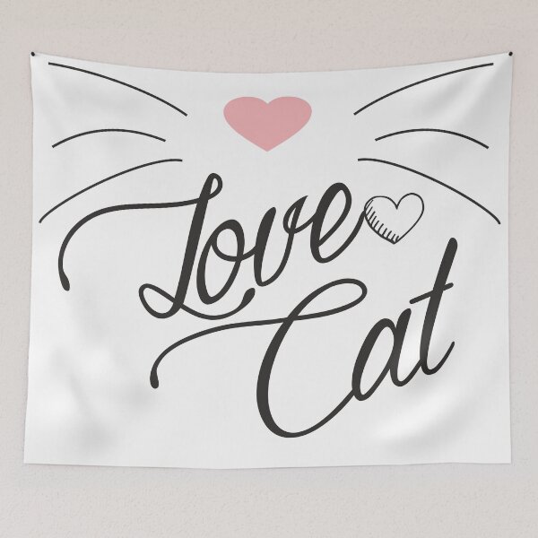Item preview, Love Cat designed and sold by lavagnettiamo.