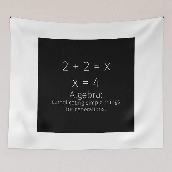 Item preview, Algebra: complicating simple things for generations designed and sold by Archie Moore.