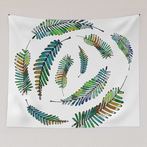 Item preview, Tropical Watercolor Leaves designed and sold by LidiaP.