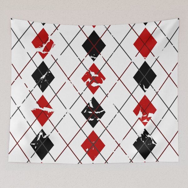 Item preview, Argyle Red/Black designed and sold by Kiipleny.