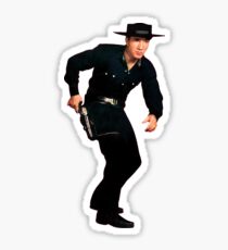 Marty Robbins Pose Sticker
