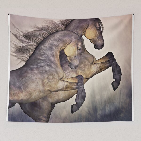 Item preview, Two Stallions designed and sold by designed2dazzle.