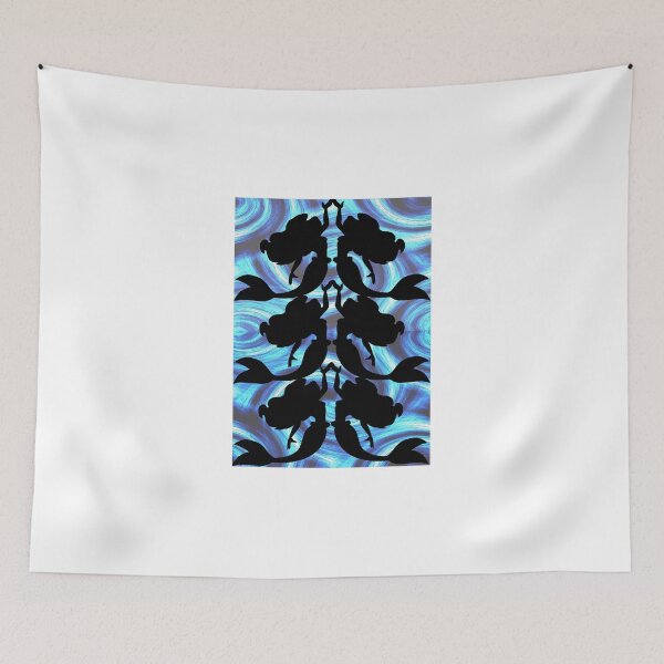 Item preview, Mermaids in blue designed and sold by BURPdesigns.