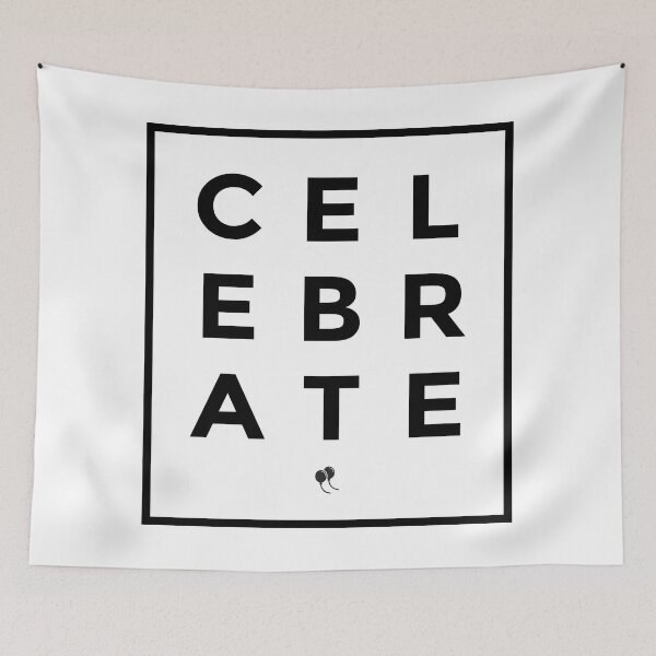 Item preview, Celebrate! Boxed Typography - Balloons designed and sold by jencon88.