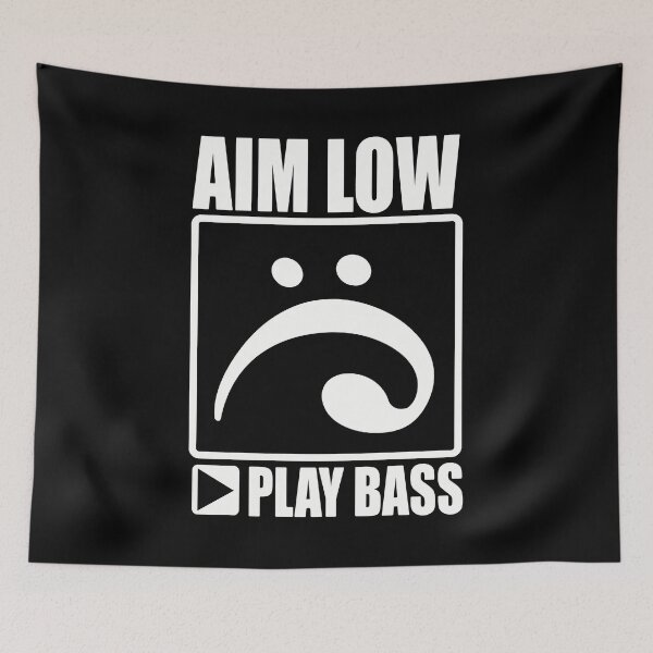 Item preview, Aim low play bass designed and sold by nektarinchen.
