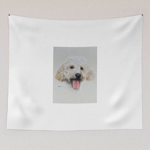 Item preview, Kizzy the adorable labradoodle designed and sold by micheleashby.