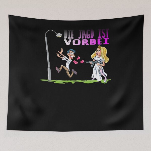 Item preview, Hunt is over bachelor party wedding T-shirt designed and sold by ChrisFeil.