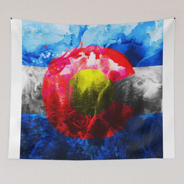 Item preview, Colorado Flag designed and sold by Maioriz.