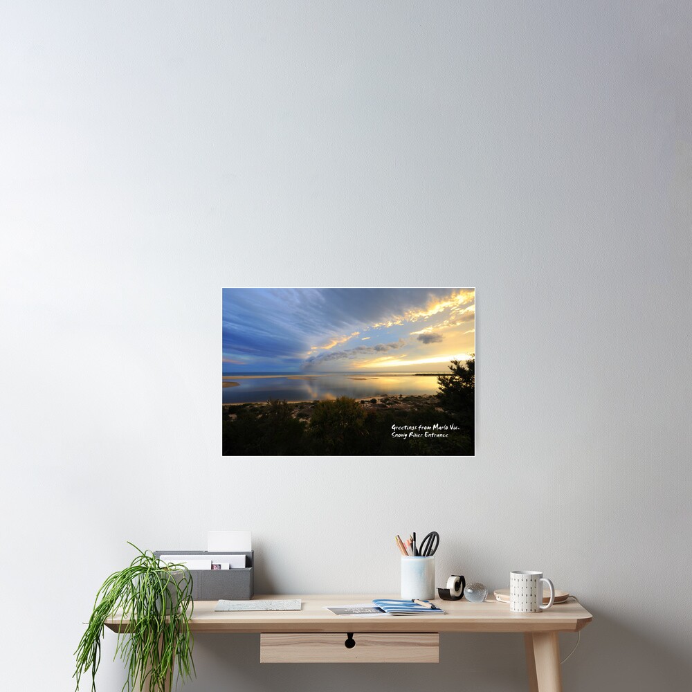 Snowy River Entrance Poster