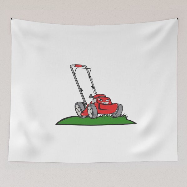 Item preview, Lawnmower Front Isolated Cartoon designed and sold by patrimonio.