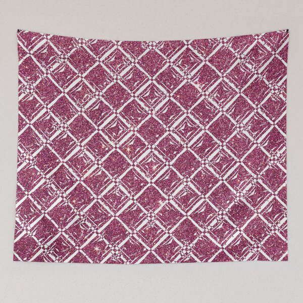 Item preview, Girly Pink Faux Glitter Diamond Pattern designed and sold by Blkstrawberry.