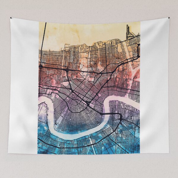 Item preview, Washington DC Street Map designed and sold by ArtPrints.