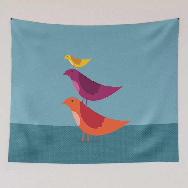 Item preview, Bird Family designed and sold by hmclark.