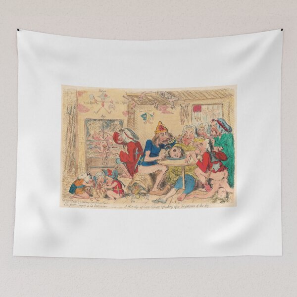Item preview, Un Petit souper a la Parisienne by Gillray designed and sold by artfromthepast.