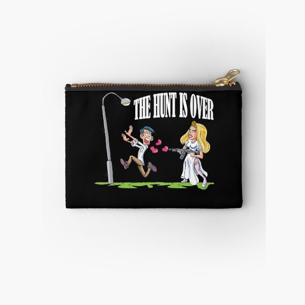 Item preview, Hunt is over bachelor party wedding T-shirt designed and sold by ChrisFeil.