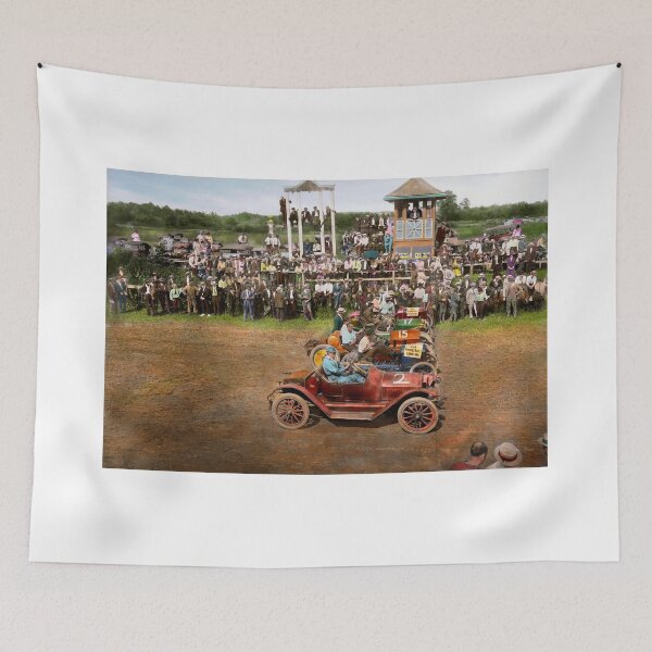 Item preview, Car - Race - On the edge of their seats 1915 designed and sold by Mike Savad Photography.