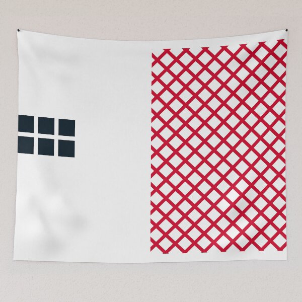 Item preview, Numbers WHITE+red-6 designed and sold by Hell-Prints.