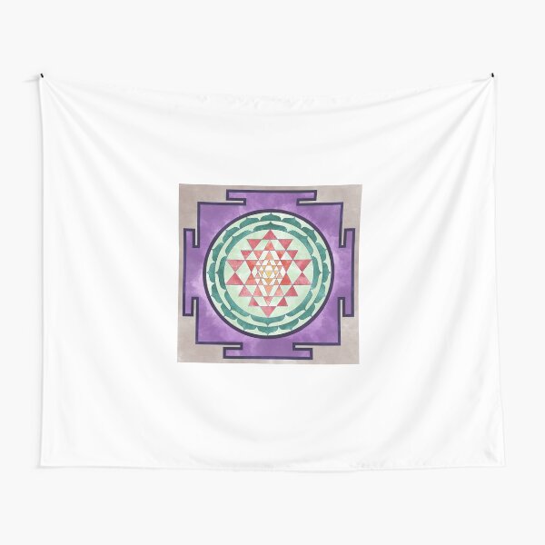 Sri Yantra 04 Tapestry
