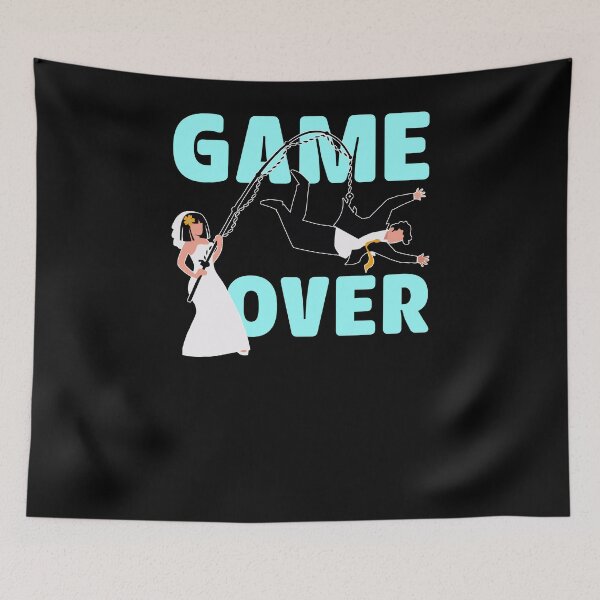 Item preview, Game over Bachelor Party Wedding T-shirt designed and sold by ChrisFeil.