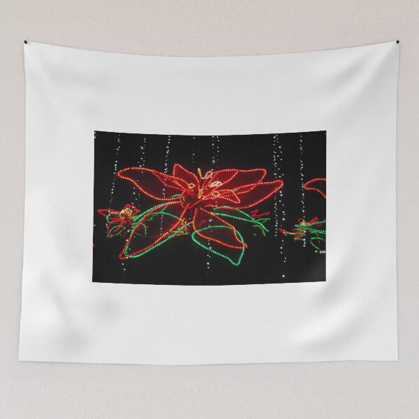 Item preview, Glowing Red Poinsettia designed and sold by WisePhoto.