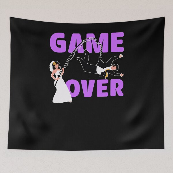 Item preview, Game over Bachelor Party Wedding T-shirt designed and sold by ChrisFeil.